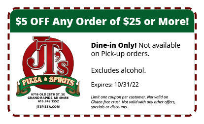 $5 OFF Any Order Of $25 or More!