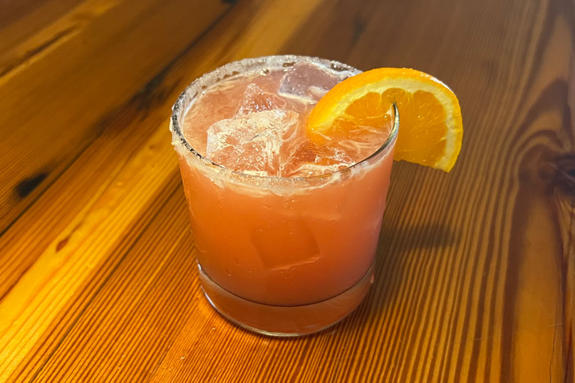 Orange Hibiscus Margarita