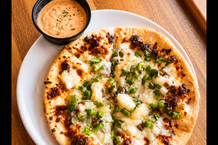 Philly Cheesesteak Pizza
